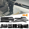 Mercedes E-Class W212 DIY-Trim Decals / 5D / Carbon Fiber Interior