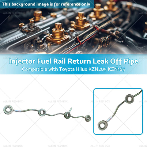 Toyota Hilux KZN205 KZN165 Fuel Injector Return Leak Off Pipe (2005-2015)