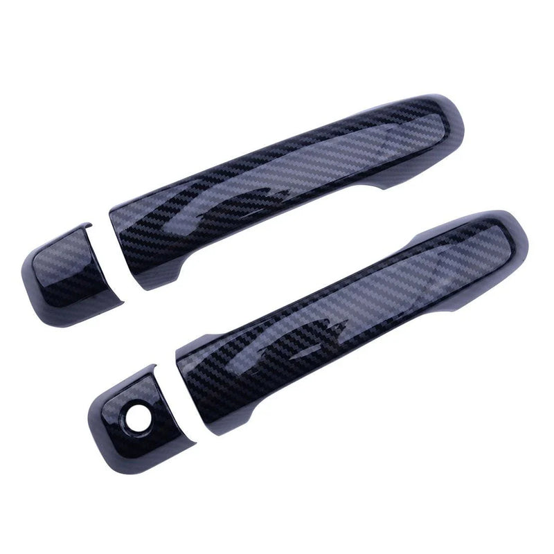 Toyota 4Runner Carbon Fiber Door Handle Cover Trim 8x (2010-2019)