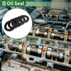 Oil Seal 40x62x8mm NBR Rubber Black 5 Pcs