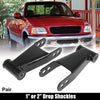 Ford F-150 1" to 2" Adjustable Drop Shackles (2015-2019)