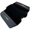 Ferrari Roma (2021-2024) with Leather AutoWin Black Floor Mats