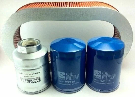 NISSAN PATROL GQ Y60 4.2L TD42 WESFIL FILTER SERVICE KIT (1988–1999)