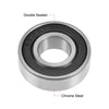 Deep Groove Ball Bearing 15x35x11mm Double Sealed Chrome Bearings 10pcs