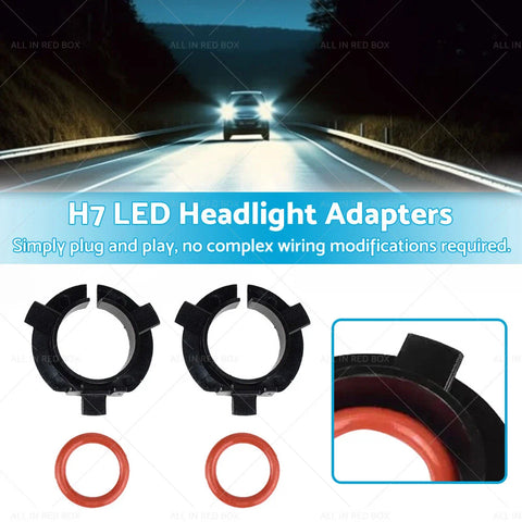 Hyundai, Nissan, KIA, Mitsubishi H7 LED Headlight Holder Adapter Clip