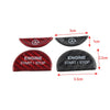 Mercedes-Benz C-Class W206 (2022+) Red Engine Start Stop Button Cover Trim