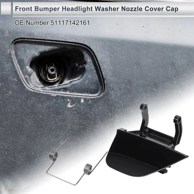 BMW 750i 1x Front Left Side Bumper Headlight Washer Nozzle Cover