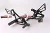Kawasaki Ninja ZX6R (2005-2008) Black CNC Racing Rearsets Foot Pegs