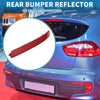 Kia Rio EX, LX, SX 1.6L (2012-2015) Red Rear Left Bumper Reflector