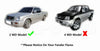 Mitsubishi L200 Animal (2WD) Mud Flap (1995-2005)