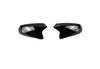 Lexus RX Glossy Black Ox Horn Rearview Mirror Side Lid Cover Trim (2016-2022)