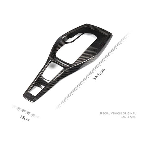 Camaro 2016-2019 Real Carbon Fiber Gear Shift Knob Panel Cover Trim fit