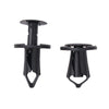 100x Plastic Fastener Clips Mixed Fairing Body Trim Panel Plug-Kit