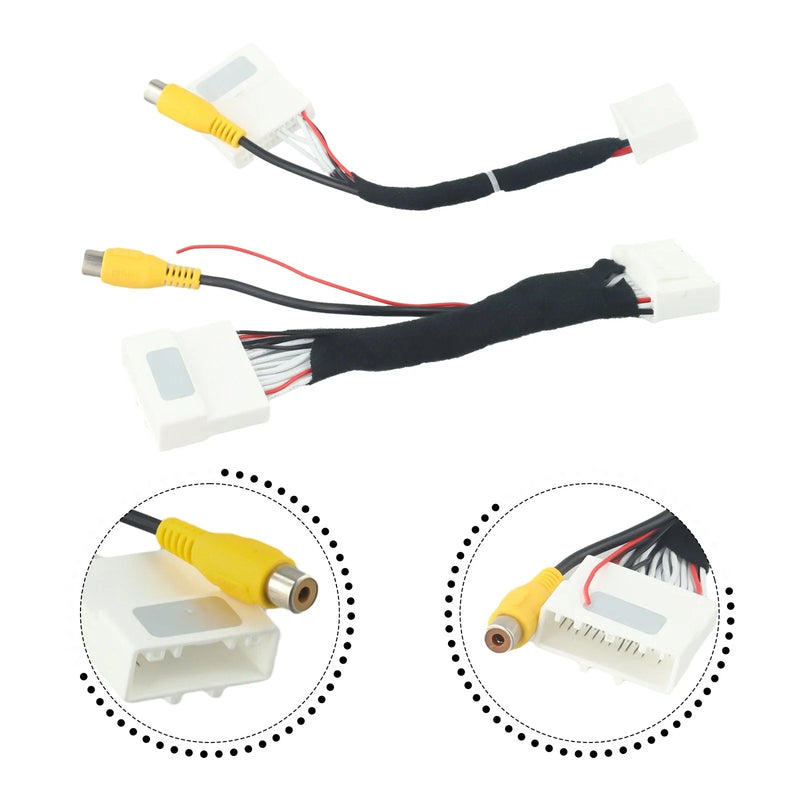Vehicle Connector Line Camera Adapter Cable 28Pin & 24Pin 2 x