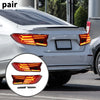 Honda Accord (2018-2022) 2 x Red OLED Tail Lights Assembly