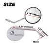 Honda XL100S XL185S XL250 XL250S XL350 XL500S Rear View Mirrors (1979-1983)