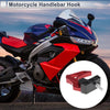 Motorcycle Square Aluminum Alloy Motorcycle Hanging Hook 50mm Length 1 Set