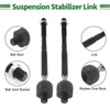 Chevrolet Aveo 8pcs Front Suspension Kit Tie Rod Ends & Lower Ball Joints (06-11)