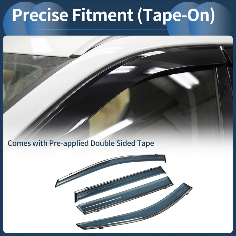 Subaru Outback Window Deflectors  Side Vent Visors (2010-2014)