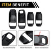 Jeep Wrangler JL JLU Door Handle Bowl Cover Set (2018-2023)
