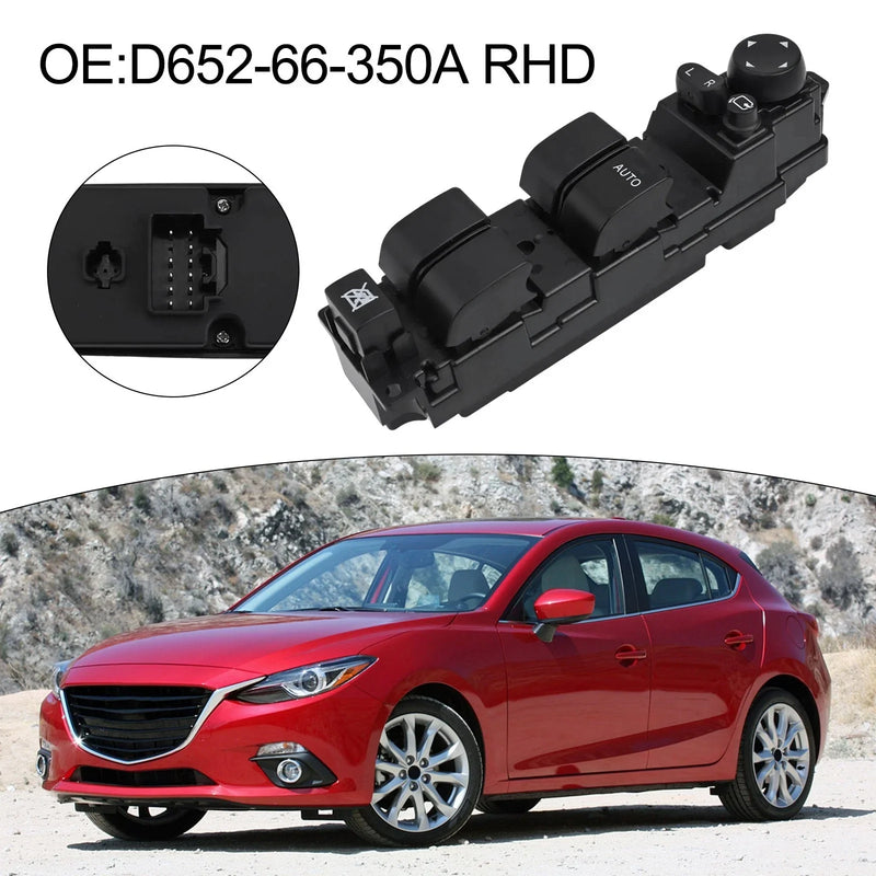 Mazda 2 and 6 GH RHD Power Window Switch (2008–2012)