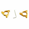 Suzuki Honda Kawasaki Gold 22mm Motorcycle Fork Preload Adjusters