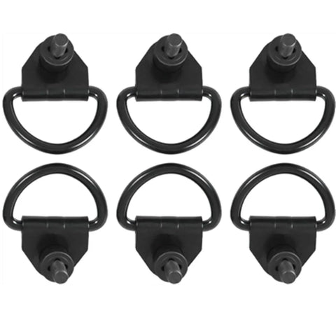 15-23 Ford Transit 150 250 350 6 x Steel Cargo Hooks (2015-2023)