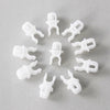 10 PCS Hood Stopper Stay Holder White Fits Honda Civic Sedan Wagon 1993-1997 New
