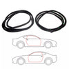 Toyota Corolla Sprinter 2D Sedan KE10 KE11 1966-1969 Door Weatherstrip Seal Set