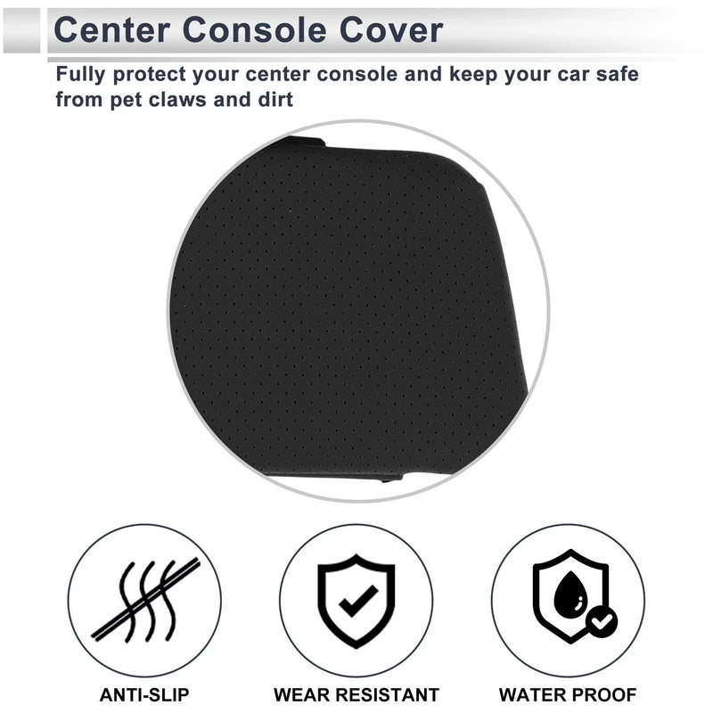 BMW X5 (2019-2024) Black Center Console Cover with Storage Bag