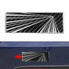 Tesla Model 3 Y Carbon Black Trunk Emblem Decal (2017-2023)