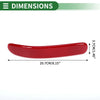 BMW Mini Cooper Clubman R55 (2008-2014) Left Bumper Reflector