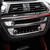 BMW X3 X4 G01 Carbon Fiber Car Stereo CD Panel Outlet Vent Cover Trim Fit
