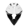 Motorcycle ATV Dirt Bike Off Road White Full Face Adult Helmet (M-XXL)