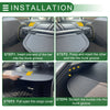 Mercedes-Benz GLS 2012-2018 Gloss Black Retractable Cargo Cover