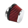 2.17'' Motorcycle Oval Air Intake Filter Cleaner