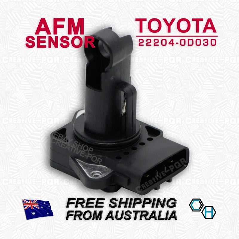 Toyota Hilux, RAV4, Lexus ES300, LS430, GS300 MAF Mass Air Flow Sensor (1995-2005)