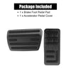 Honda HR-V Vezel RV3 2 x Non-Slip Metal Foot Pedal Covers (2014-2021)