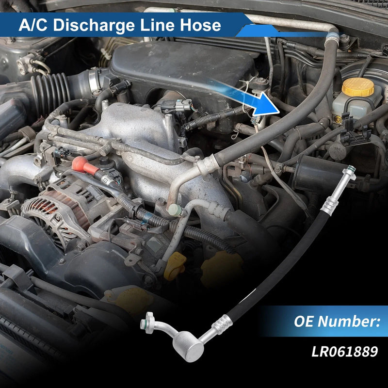 Land Rover Range Rover Evoque A/C Refrigerant Liquid Hose (2012-2017)