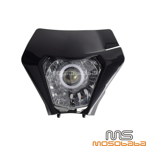 200-450 EXC Six Days KX KLX WR YZ Enduro Dirt Bike LED Headlight Fairing (200-2023)