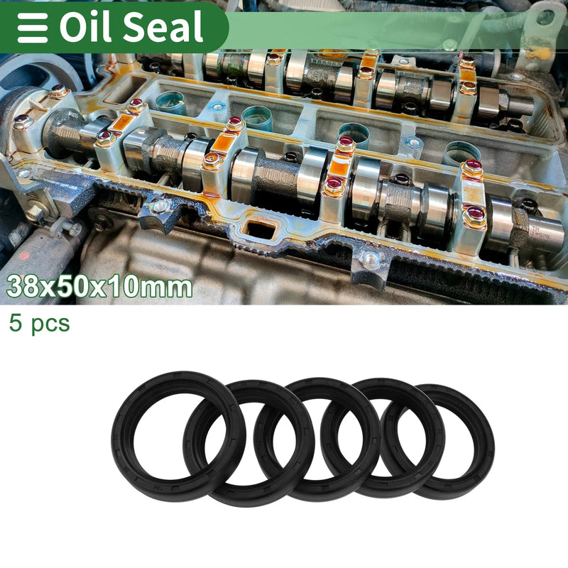 Make Model Oil Seal / 38x50x10mm / Seal Ring Rotary Shaft Seal NBR Rubber