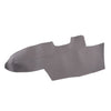 Hyundai Santa Fe 4 x Door Panel Armrest Gray Leather Lid Covers (2006-2012)