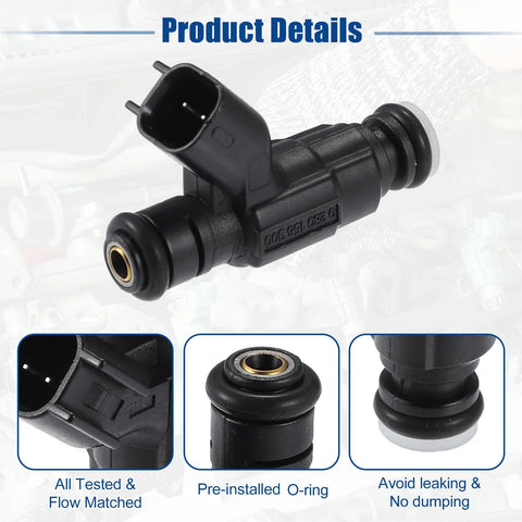 Chevrolet Equinox 3.6L 6 x Fuel Injector Nozzles (2008-2009)