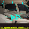 Hyundai Elantra Sunshade 6pcs (2007–2010)