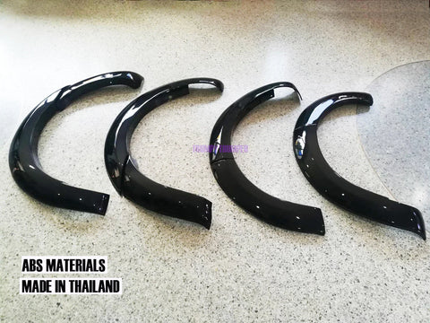 Ford Everest UAII 2018-2021 SUV Glossy Black Fender Flares