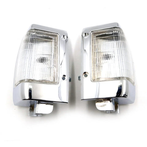 Nissan Datsun Navara D21 1985-1997 Chrome Side Corner Parking Light