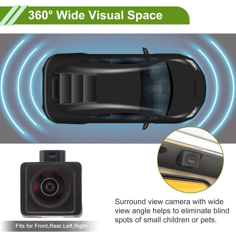 BMW 5 6 7 M5 X3 X4 G01 G02 G11 G12 G30 360 Degree Surround View Camera (2017-2023)
