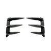 For 2022-23 BMW X3 G01 LCI M-Sport Carbon Look Rear Bumper Vent Side Canards
