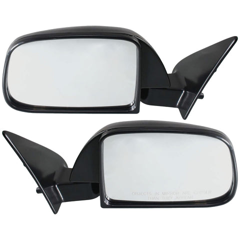 Manual Mirrors Set For 1989-95 Toyota Pickup Left and