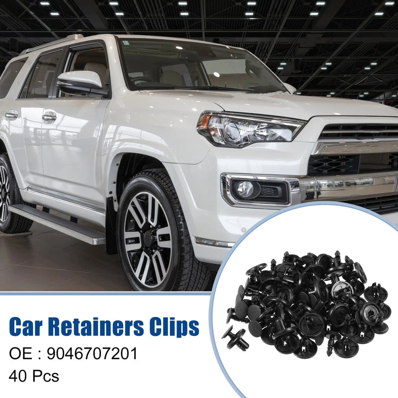 Toyota 40 Pcs Front Fender Retainers Clips Push Type Rivets